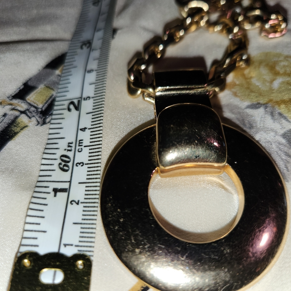 Grosse Germany 1973 ☆STAMPED☆ (🔥 Dior Designer) Necklace 12k 1/20 Gold - Picture 8 of 10